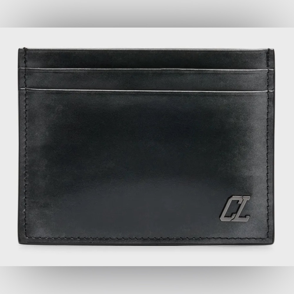 Christian Louboutin M Kios Leather Card Holder